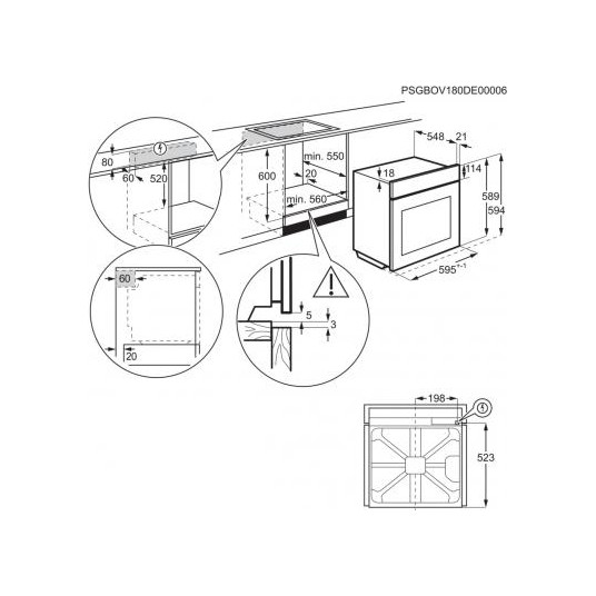 Pyrolyysiuuni Electrolux EOE8P39WX