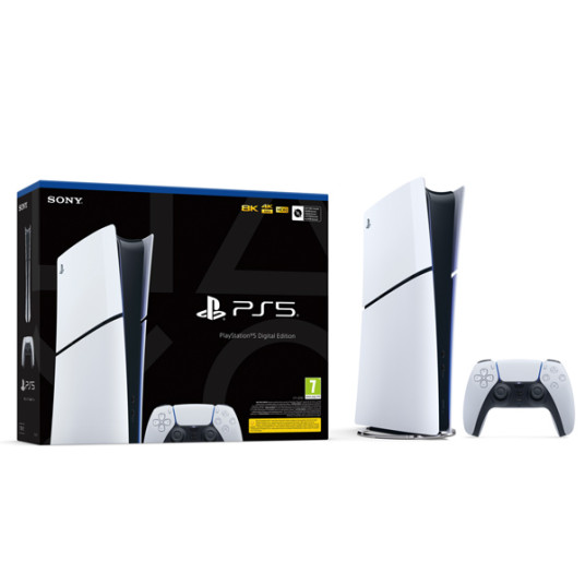 Pelikonsoli Sony Playstation 5 Slim Digital Edition (PS5) 1TB White