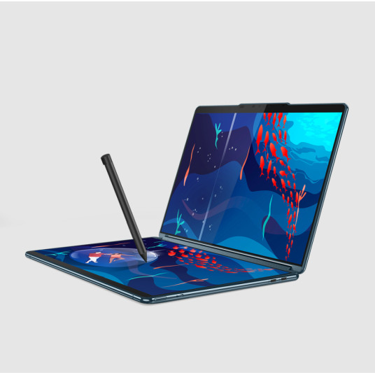 Tietokone Lenovo Yoga Book 9 13IRU8, 2x 13.3", Intel® Core™ i7-1355U, RAM 16GB, SSD 1TB, Windows® 11 Pro 82YQ004MMH