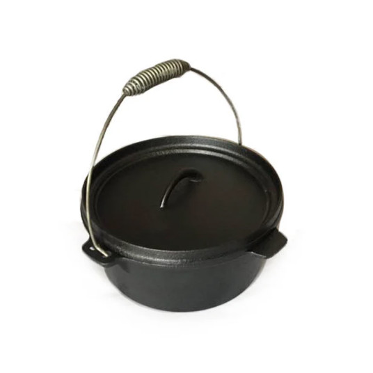 Valurautakattila kannella Dutch Oven 3,9 l. Kamado Bonon DUTCH5