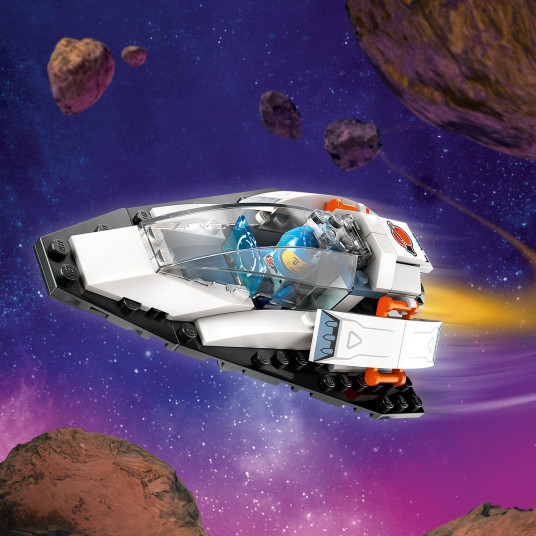 LEGO® 60429 City -avaruusalus ja löydetty asteroidi