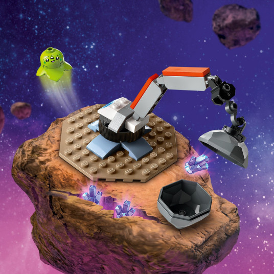 LEGO® 60429 City -avaruusalus ja löydetty asteroidi