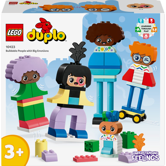 LEGO® 10423 DUPLO Town Rakennettavat tunnefiguurit