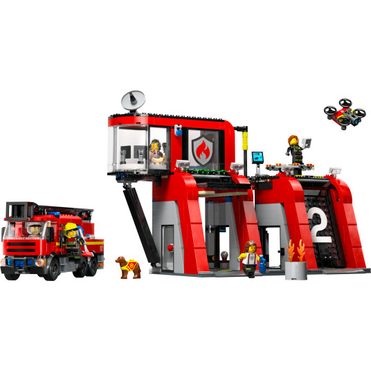 LEGO® 60414 Cityn paloasema paloautolla