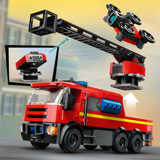 LEGO® 60414 Cityn paloasema paloautolla