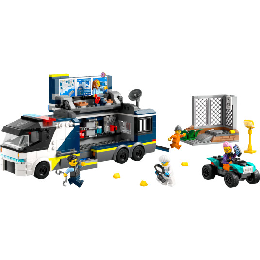 LEGO® 60418 kaupungin poliisin liikkuva rikoslaboratorioauto