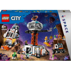 LEGO® 60434 City Space -tukikohta ja raketin...