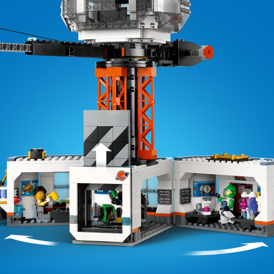 LEGO® 60434 City Space -tukikohta ja raketin laukaisualusta