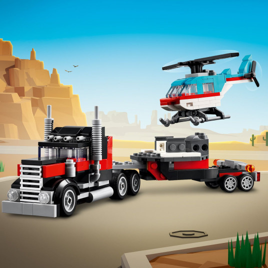 LEGO® 31146 Creator -lava-auto helikopterilla