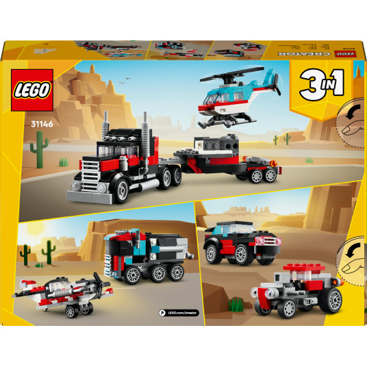 LEGO® 31146 Creator -lava-auto helikopterilla