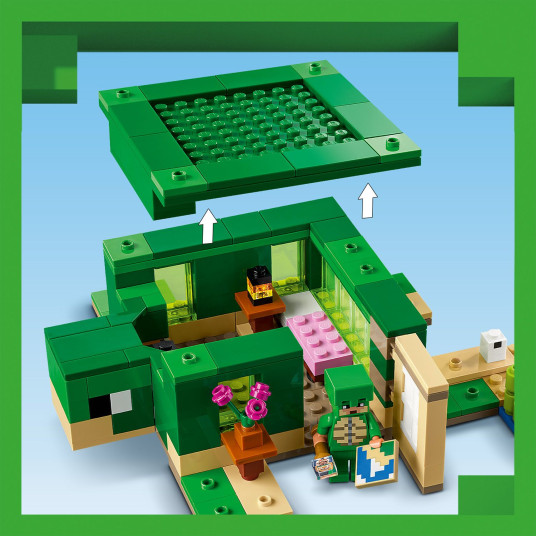 LEGO® 21254 Minecraft Turtle Beach House