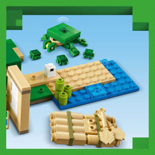 LEGO® 21254 Minecraft Turtle Beach House