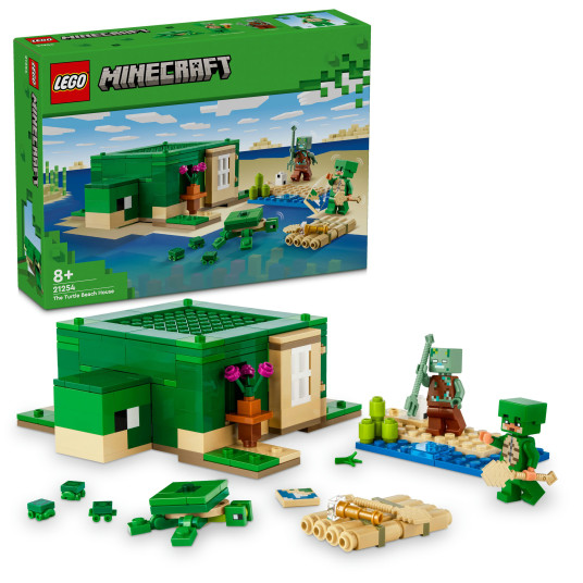 LEGO® 21254 Minecraft Turtle Beach House