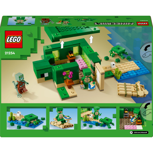 LEGO® 21254 Minecraft Turtle Beach House