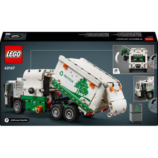 LEGO® 42167 Technic Mack LR sähköinen roska-auto