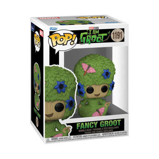 FUNKO POP! Vinyylifiguuri: I Am Groot - Fancy Groot, 10 cm