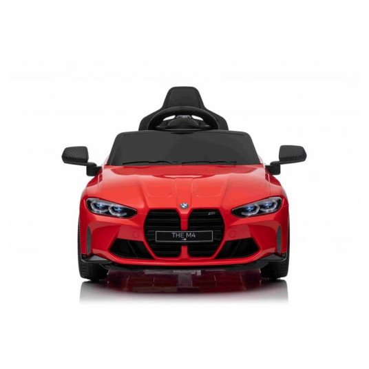 Sähköauto BMW M4, punainen