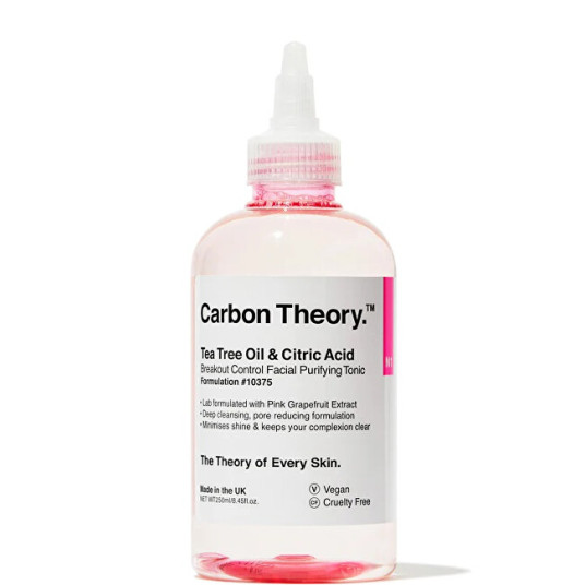 Carbon Theory - Carbon Theory Teepuuöljy ja sitruunahappo Breakout Control kasvojen puhdistava tonic 250 ml