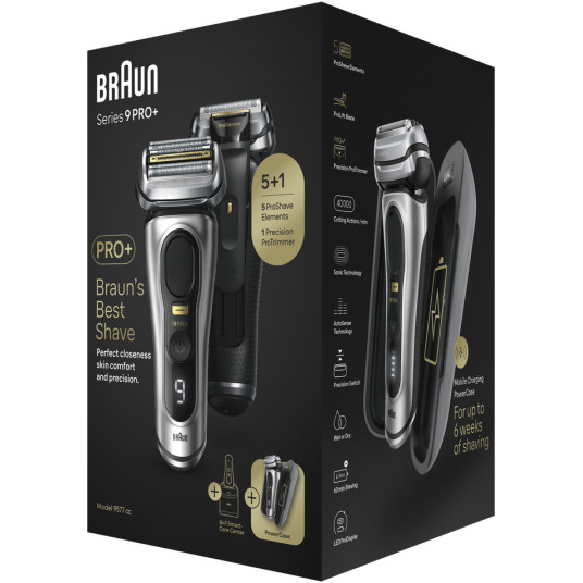 Parranajokonesarja Braun 9577CC Shaver Series 9 Pro (matkalaukku ei sisälly)