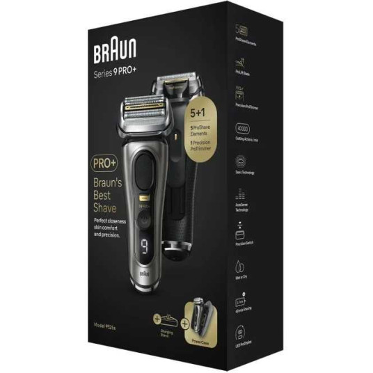 Parranajokonesarja Braun 9525S Shaver Series 9 Pro + Kannettava latauskotelo