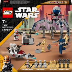 LEGO® 75372 Star Wars™ -kloonisotilas- ja taisteludroidi-taistelusetti