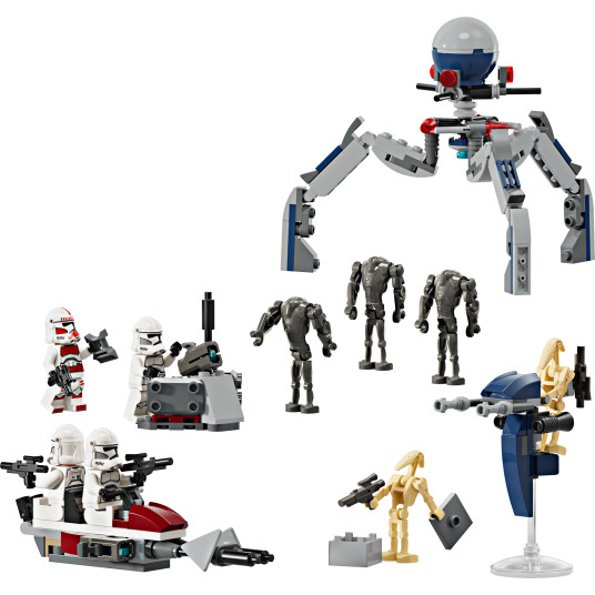 LEGO® 75372 Star Wars™ -kloonisotilas- ja taisteludroidi-taistelusetti