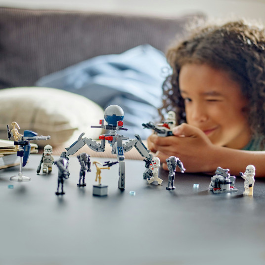 LEGO® 75372 Star Wars™ -kloonisotilas- ja taisteludroidi-taistelusetti