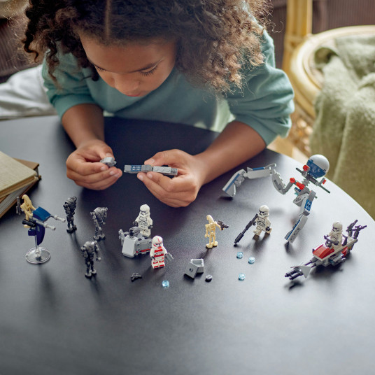 LEGO® 75372 Star Wars™ -kloonisotilas- ja taisteludroidi-taistelusetti