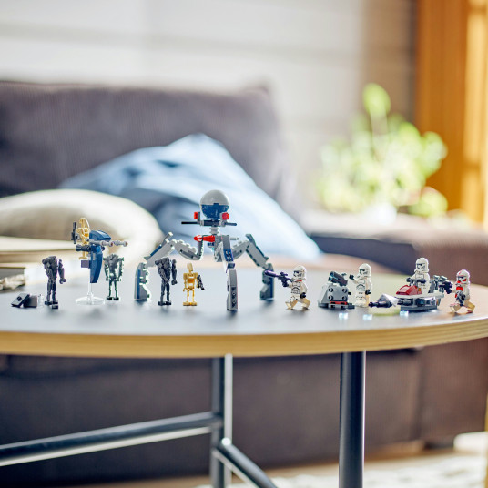 LEGO® 75372 Star Wars™ -kloonisotilas- ja taisteludroidi-taistelusetti