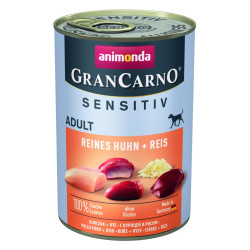 Grancarno herkkä säilyke koirille kanan ja riisin kanssa 400 g