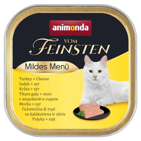 Vom feinsten säilyke aikuisille kissoille kalkkunan ja juuston kanssa 100 g