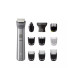 Philips Multigroom -sarja 9000 13-in-1, Kasvot, Hiukset ja Vartalo MG9530/15, Itseteroittuvat metalliterät, Jopa 120 minuutin käyttöaika