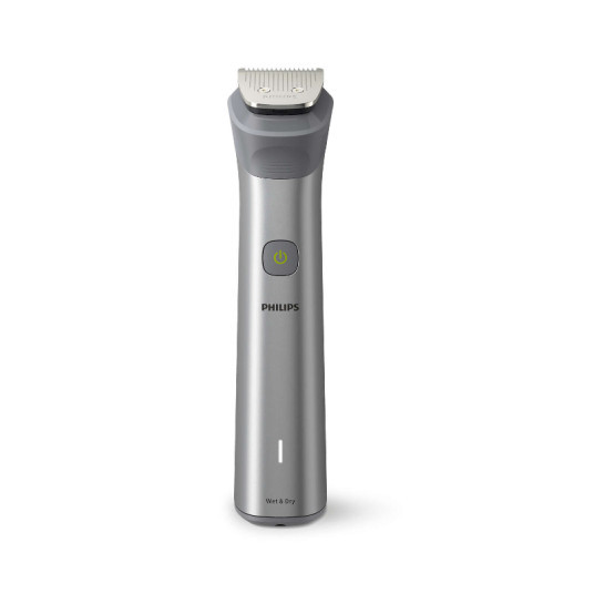 Philips Multigroom -sarja 9000 13-in-1, Kasvot, Hiukset ja Vartalo MG9530/15, Itseteroittuvat metalliterät, Jopa 120 minuutin käyttöaika