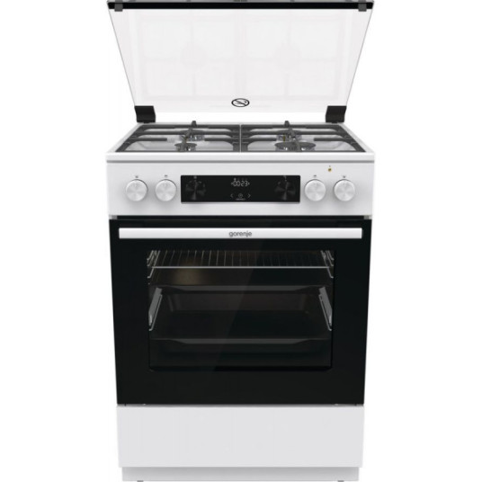 Kaasuliesi sähköuunilla Gorenje GKS6C70WF