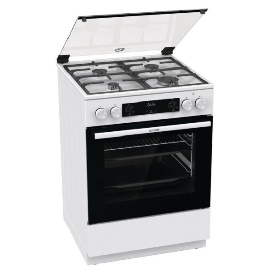 Kaasuliesi sähköuunilla Gorenje GKS6C70WF