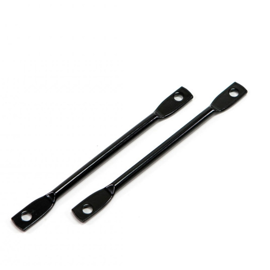 Takana polkupyörän tavaratilan kiinnityslevyt 125mm, 2 kpl.