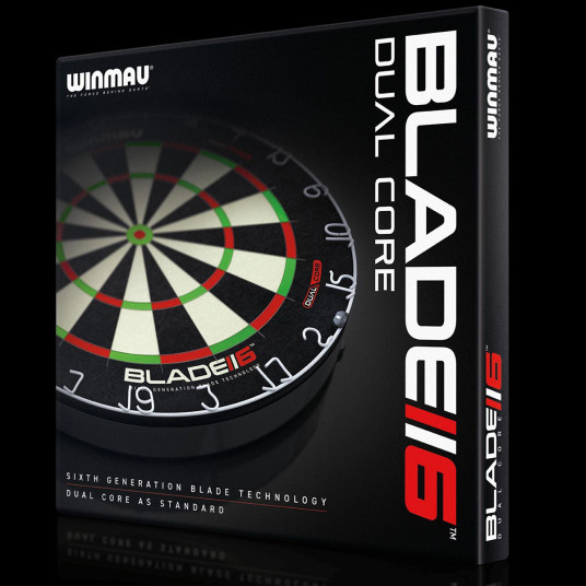 Tikkataulu Winmau Blade 6 -kaksiytiminen tikkataulu
