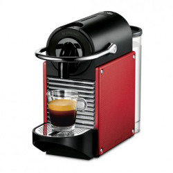 Kahvinkeitin Nespresso Pixie Tummanpunainen