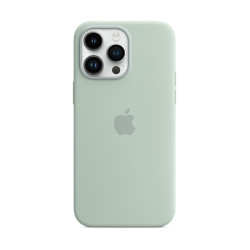 Kotelo iPhone 14 Pro Max silikonikotelo MagSafella - Succulent