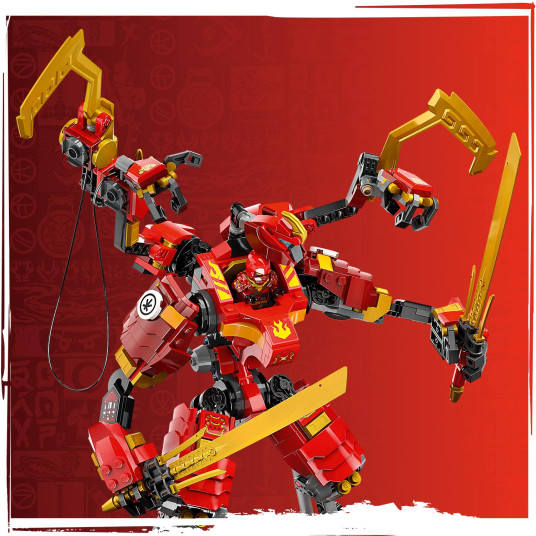 LEGO® 71812 NINJAGO Ninja Kai -kiipeilyrobotti