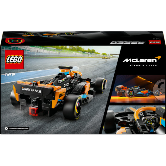 LEGO® 76919 Speed Champions 2023 McLaren Formula 1 -kilpa-auto