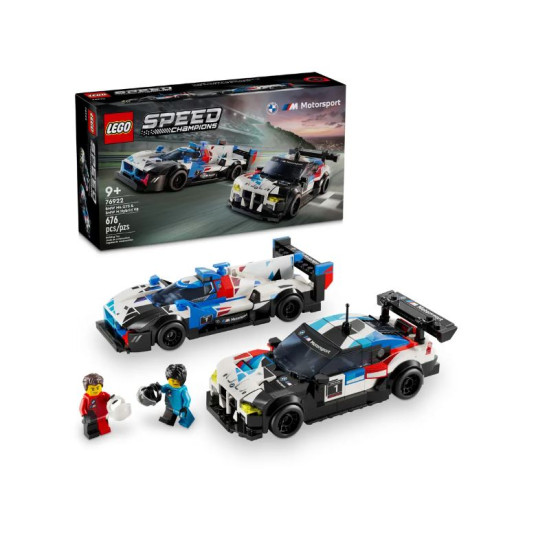 LEGO® 76922 Speed Champions BMW M4 GT3 ja BMW M Hybrid V8 kilpa-autot