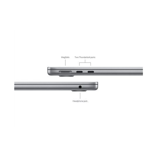 Kannettava tietokone MacBook Air 13" Apple M3 8C CPU 8C GPU/8GB/256GB SSD/Space Grey/INT MRXN3ZE/A