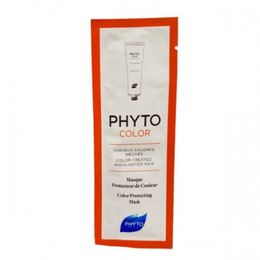 Phyto, Color Protect, Hair Treatment Cream Mask, For Color Protection, 10 ml