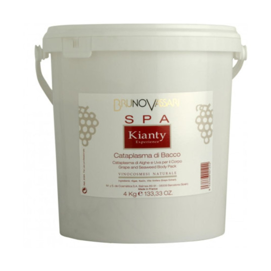 Bruno Vassari, Kianty SPA, viinirypäle, anti-ageing, vartalovoide, 4000 g