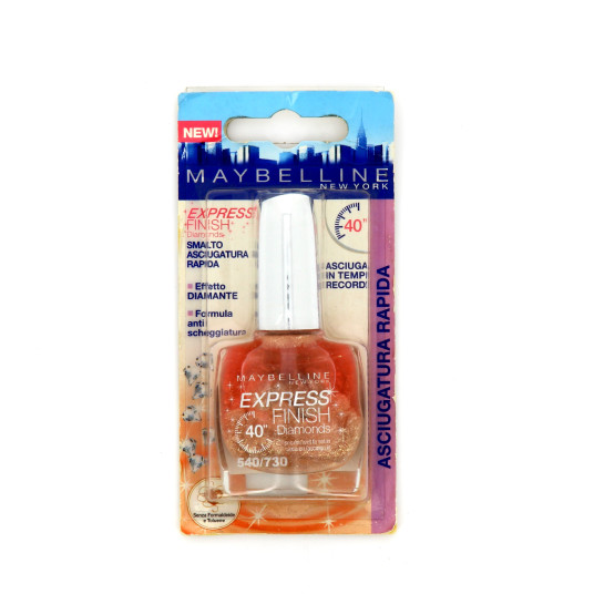 Maybelline, Express Finish 40 Sec. Timantit, kynsilakka, no. 540/730, 10 ml