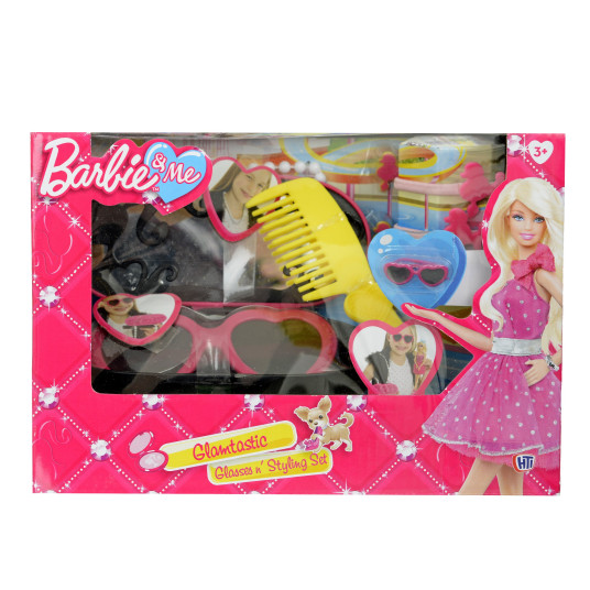 Barbie by Mattel, Glamtastic, nukketarvikeleikkisetti, Barbie ja minä, tytöille, 3+ vuotta