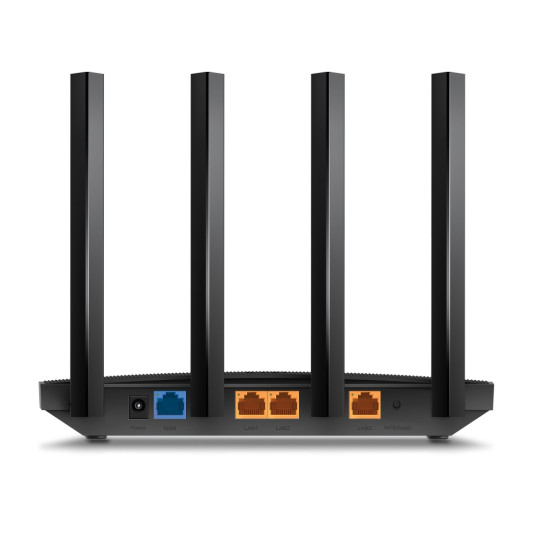 TP-LINK Wi-Fi 6 Router Archer AX12 802.11ax, 300+1201 Mbit/s, 10/100/1000 Mbit/s, Ethernet LAN (RJ-45) portit 3, MU-MiMO Ei, Antennityyppi Ulkoinen