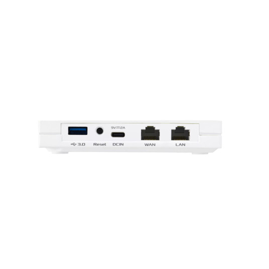 Asus RT-AX57 Go Mini Router 802.11ax, AX3000 ,WiFi 6, 1m-RJ45 kaapeli, 5xsisäiset antennit Asus