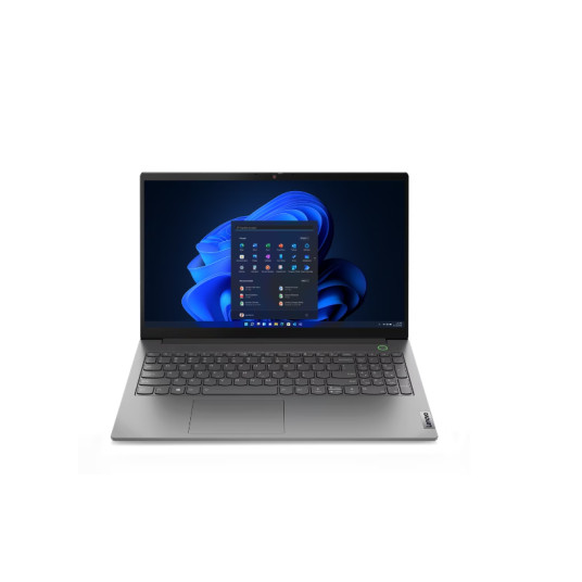 Lenovo | ThinkBook 15,6" | FHD | 1920 x 1080 pikseliä | IPS | Intel Core i5 | i5-1235U | 8 Gt | DDR4-3200 | SSD 256 Gt | Intel Iris Xe Graphics | DOS | Näppäimistön kieli englanti | Näppäimistö